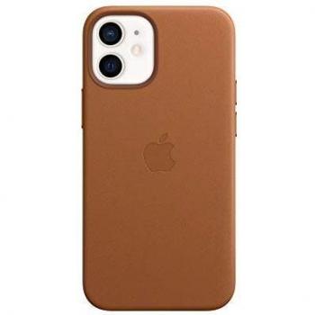 Funda de piel Apple Marrón para iPhone 12 Mini, tipo de producto: funda para teléfono móvil, compatible con dispositivos de 13,7 cm (5.4 pulgadas)