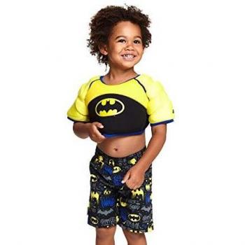 Zoggs Sistema de flotación para niños, Bebés Unisex, Batman, 2-3 años
