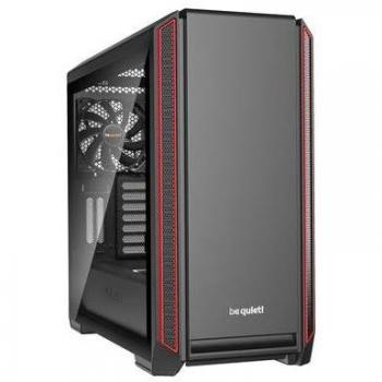 be quiet! Silent Base 601 Midi-Tower Tempered Glass rot