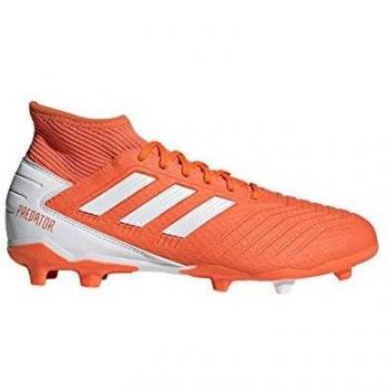 adidas Predator 19.3 FG Mujer, Bota de fútbol, Hi-Res Coral-White-Glow Pink, Talla 4.5 UK