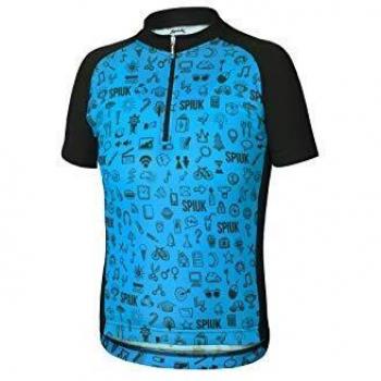 Spiuk Maillot M/C Anatomic K NIÑO Azul T. 1, Niños, Talla 1