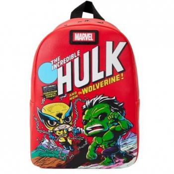 Wolverine 50th Anniversary Comic Action Mini Backpack - Marvel Loungefly Vegan Leather