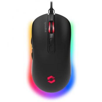 Ratón Gaming Speedlink TAUROX, RGB, 7200 DPI, Cableado, USB, Negro