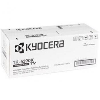 Toner negro Kyocera Ecosys PA4500CX TK-5390K, compatible con impresoras Kyocera, rendimiento de hasta 20,000 páginas, tecnología de impresión láser, color negro