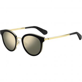 Kate Spade Lisanne/F/S Black Sunglasses for Women, Size: 50 MM