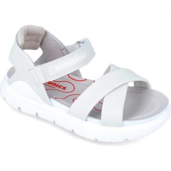 Sandalias abiertas de niña Biomecanics 242274 C Sporco de piel en blanco