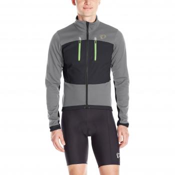 Pearl Izumi Elite Escape Chaqueta Softshell, Hombre, Negro / Gris, S