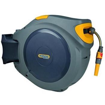 Hozelock Auto Reel Flowmax 30 m 2597 0000-Manguera, Gris, 26.0x65.6x54.5 cm