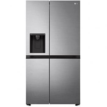 LG GSLV51PZXM - Frigorífico Americano No Frost, compresor Smart Inverter, 635 litros, color inox antihuellas
