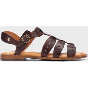 Pikolinos sandalia plana de piel algar W0X-0747 para mujer