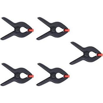 BRESSER BR-52 Abrazadera de Estudio 6,5cm Deluxe 5 Piezas