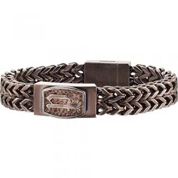 Pulsera Police para Hombre PJ25693BSEBR-03-S de 19 cm