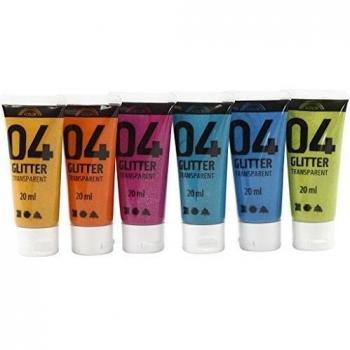 ACRYLFARBE 6X20 ML SORTIERTE F