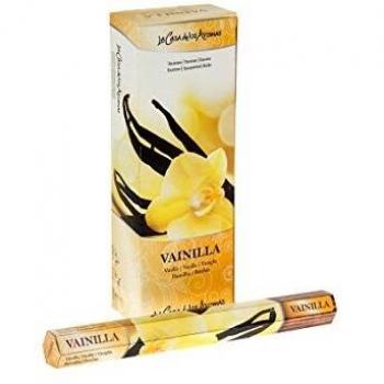 La Casa de los Aromas, set 6 packs de 20 varillas de incienso Vainilla