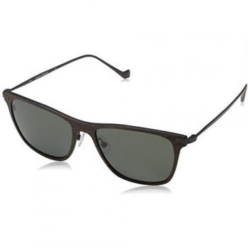 Hackett London Men's HSB863 Sunglasses, Dark Wood, 55