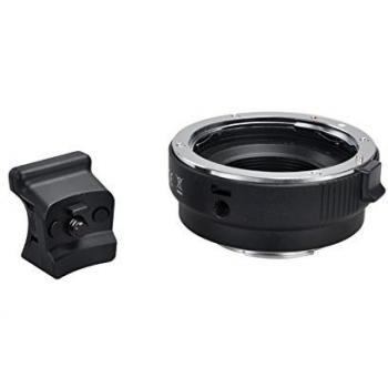 Fotima FT-EF-EOSM - Adaptador electrónico de montura, color negro