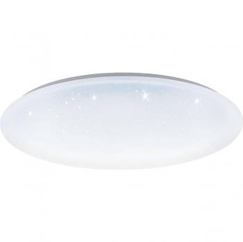 Lámpara de Techo LED EGLO Totari-Z con Efecto Cristal, Ø 56cm, ZigBee, Control de Voz y App, Regulable en Colores