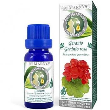 MARNYS Aceite Esencial Geranio 100% Puro Quimiotipado 15ml