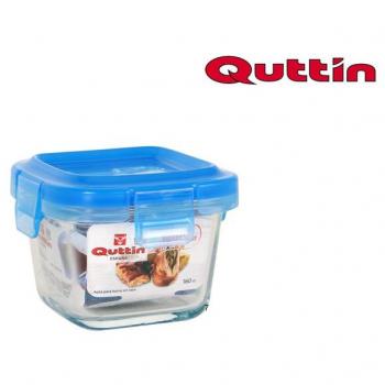 FIAMBRERA CUADRADA CON TAPA BLUE 9X9X68 QUTTIN