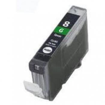 Cartucho de tinta compatible Canon CLI8 Verde 0627B001 13.4 ml