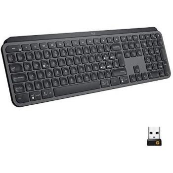 Logitech MX Keys Teclado Bluetooth® Alemán QWERTZ Windows Graphite Backlit