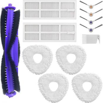 Kit de Accesorios Completo para Robot Aspirador Narwal Freo - Incluye Cepillo Principal y 4 Mopas