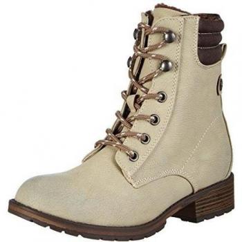 Supremo Kinderschuhe - botas de caño bajo de material sintético niña, color blanco, talla 29