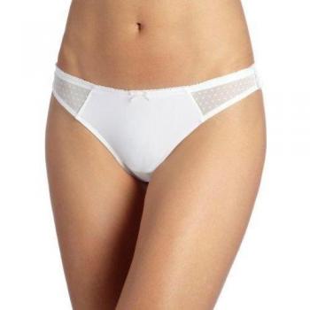 BeeDees - Tanga para mujer, talla 46, color Blanco 003