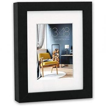 ZEP Niki Black 15x20 Madera con Passeparout V5968B