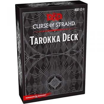 Baraja Tarokka de D&D 5e: La Maldición de Strahd - 54 Cartas para Aventura (Edades 12+)
