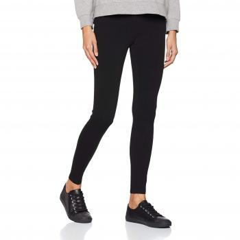 Vila Clothes Vifellow Legging - Noos, Leggings para Mujer, Negro