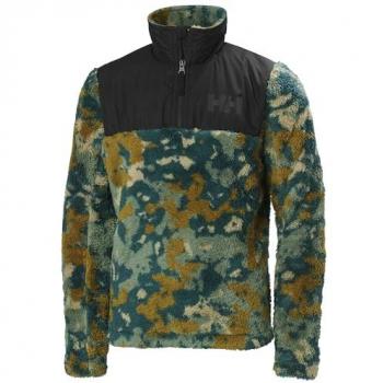 Helly Hansen Junior Champ Lightweight Half Zip Fleece Sweatshirt Green 14 Years