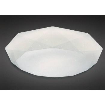 Plafón LED Diamante 30W 5000K, 3000lm, blanco acrílico