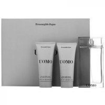 Uomo by Ermenegildo Zegna Eau de Toilette Spray 100ml, Aftershave Balm 100ml & Hair and Body Wash 100ml