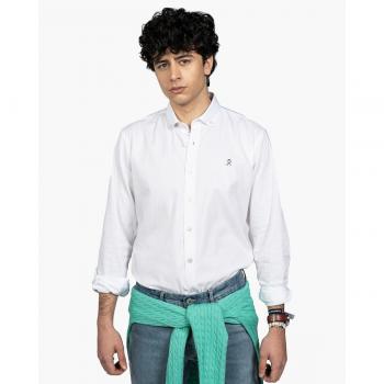Camisa Harper & Neyer Trentino Blanca Hombre Manga Larga Slim