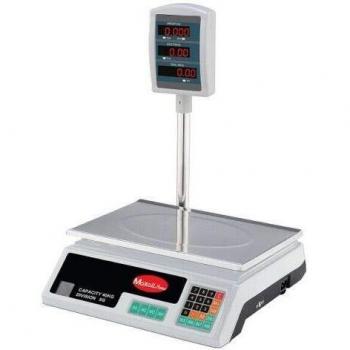 Maxell Power CE BASCULA DE Comercio Digital Electronica 40KG Comercial Doble Pantalla BALANZA BCD40P