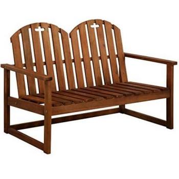Solid Acacia Wood Garden Bench
