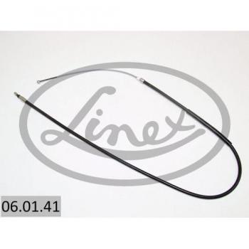 Cable de freno de estacionamiento LINEX 06.01.41 Izquierda