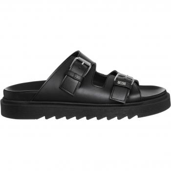 GCDS Men's Black Sliders Sandals, Size 9 US / Size 8 UK