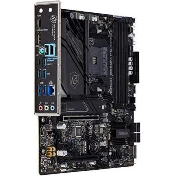 Placa Base ASROCK B550M Phantom Gaming Riptide para Procesadores AMD Ryzen en Zócalo AM4 de Factor de Forma Micro ATX
