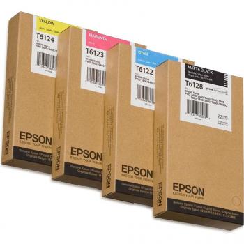 Cartucho de Tinta Original Epson C13T61280N Negro Mate