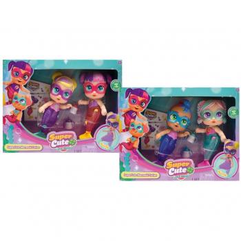 Super Cute Mini Sirenas Cuties Muñeca Bebé 12 cm Modelos Surtidos Bizak 64320046