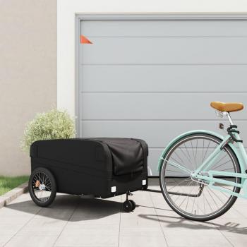 Remolque de bicicleta de hierro negro 45 kg