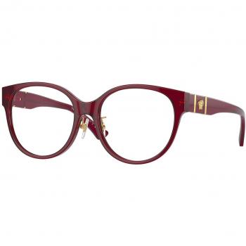 Versace VE3351D Asian Fit 5430 Women's Eyeglasses Clear Size 53 (Frame Only) - Blue Light Block Available