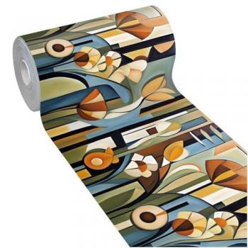 Alfombra de Cocina Antimanchas 51x160 cm PVC Suave Antideslizante Lavable Impresión Digital