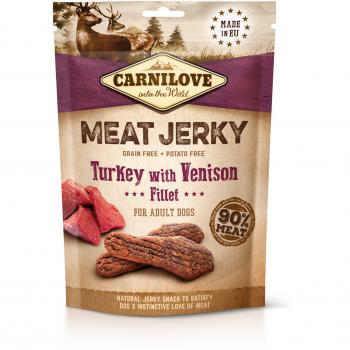 Carnilove Snack de Jerky para Perros con Pavo y Venado 100g