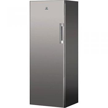 Congelador vertical Indesit UI6 1 S.1 de 232L, Froid Estático, Libre Instalación, Clase Energética F, Color Plateado