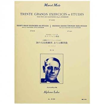 Marcel mule: thirty great exercises or studies - book 1