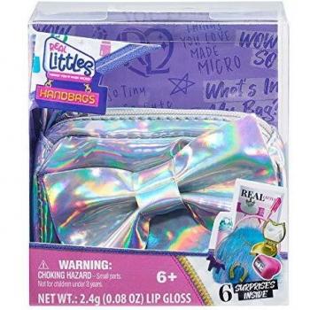 Real Little- Mini Bolso, Color Plateado