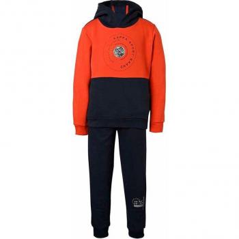 Chándal Kappa BTS Benzem Niño Coral/Azul Oscuro